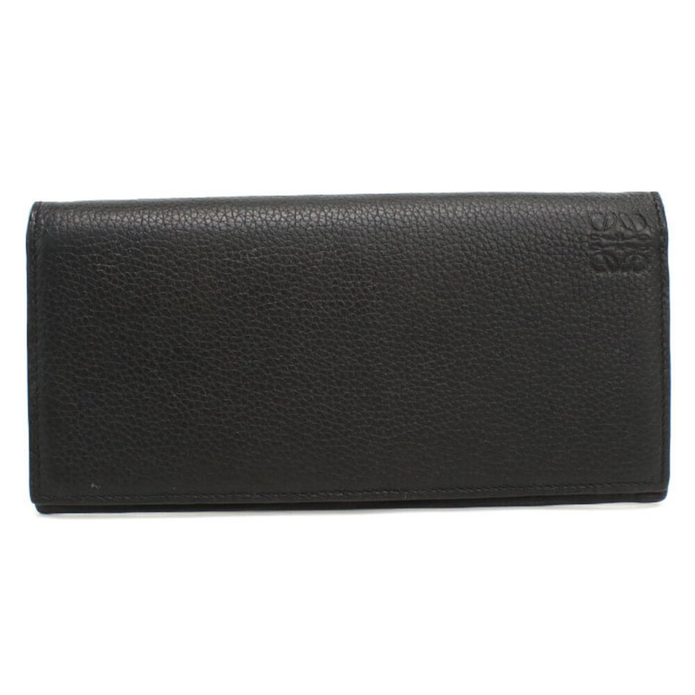 LOEWE Long Horizontal Wallet, Anagram, Men's, Black, C660978X01